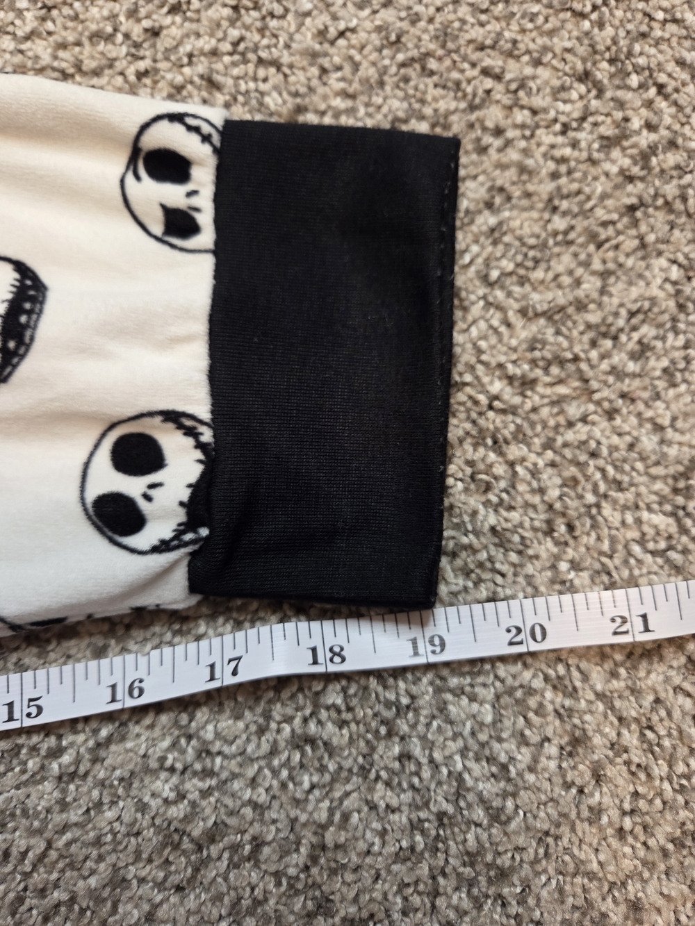 Disney Nightmare Before Christmas Jack Skellington Pajama Set XL Gothic Punk - Picture 8 of 14